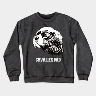 Cavalier King Charles Spaniel Dad Crewneck Sweatshirt